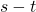 s-t