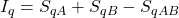 I_q=S_{qA}+S_{qB}-S_{qAB}