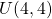 U(4,4)