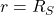 r=R_S