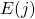 E(j)