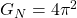 G_N=4\pi^2