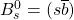 B^0_s=(s\overline{b})