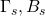 \Gamma_s, B_s