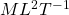 ML^2T^{-1}