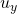 u_y