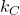 k_C