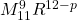 M_{11}^9R^{12-p}