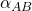 \alpha_{AB}