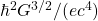 \hbar^2 G^{3/2}/(ec^4)