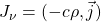 J_\nu=(-c\rho,\vec{j})