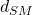 d_{SM}