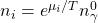 n_i=e^{\mu_i/T}n_\gamma^{0}