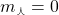 m_\curlywedge=0