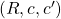(R,c,c')