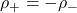 \rho_+=-\rho_-