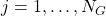 j=1,\ldots , N_G