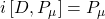i\left[D,P_\mu\right]=P_\mu