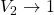V_2\rightarrow 1