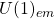 U(1)_{em}
