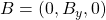 B=(0,B_y,0)