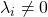 \lambda_i\neq 0