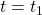 t=t_1