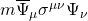 m\overline\Psi_\mu\sigma^{\mu\nu}\Psi_\nu