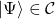 \vert \Psi\rangle\in\mathcal{C}