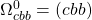 \Omega_{cbb}^0=(cbb)