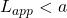 L_{app}<a