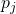 p_j