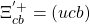 \Xi^{'+}_{cb}=(ucb)