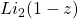 Li_2(1-z)