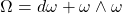 \begin{equation*} \tcboxmath{\Omega=d\omega+\omega\wedge\omega} \end{equation*}