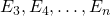 E_3,E_4,\ldots,E_n