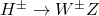H^{\pm}\rightarrow W^{\pm}Z
