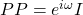 PP=e^{i\omega}I