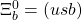 \Xi^{0}_{b}=(usb)