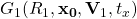 G_1(R_1,\mathbf{x_0},\mathbf{V}_1,t_x)