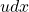 udx