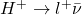 H^{+}\rightarrow l^{+}\bar{\nu}