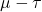 \mu-\tau