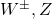W^\pm, Z