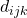 d_{ijk}