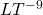 LT^{-9}