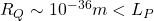 R_Q\sim 10^{-36}m<L_P