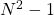 N^2-1