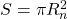 S=\pi R_n^2