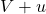 V+u